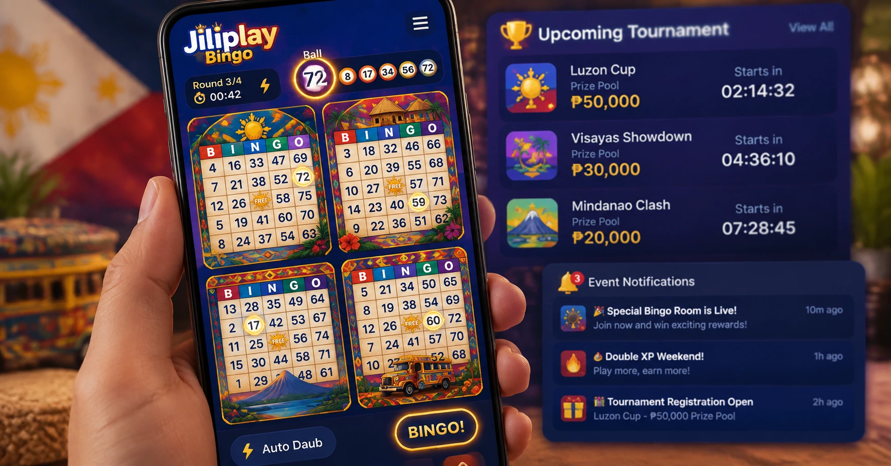 Jiliplay Bingo: The Ultimate Filipino Gaming Experience - image 3 Jiliplay Bingo: The Ultimate Filipino Gaming Experience - image 3
